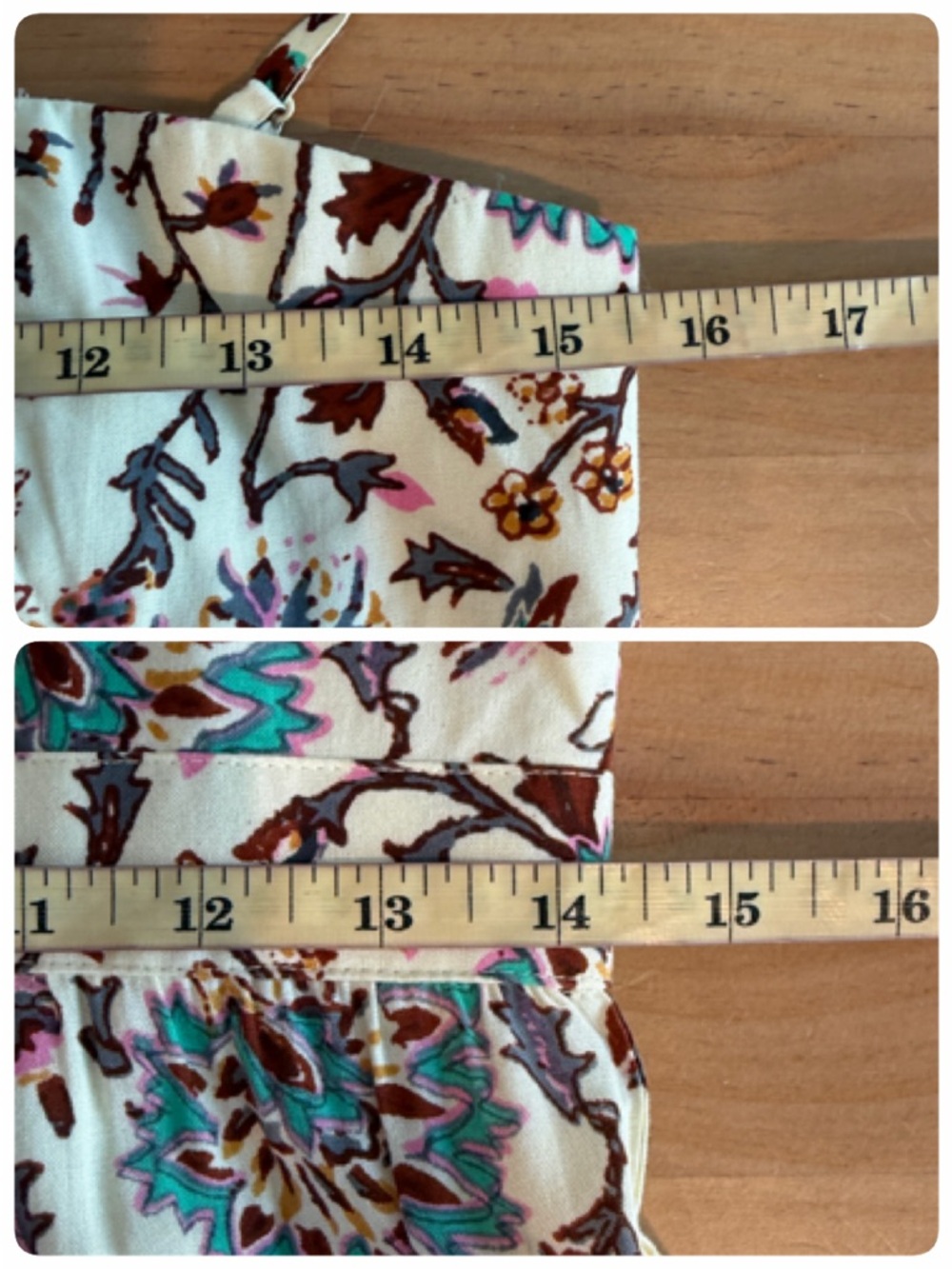 Raga Boho Floral Maxi Dress Cottagecoe Vintage-Inspo Tiered Sundress Cream XS - Picture 9 of 11